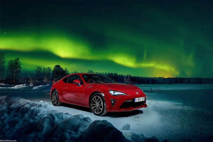 A Toyota GT86 havas környezetben