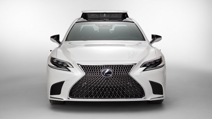 Lexus ES HD térképek készítéséhez