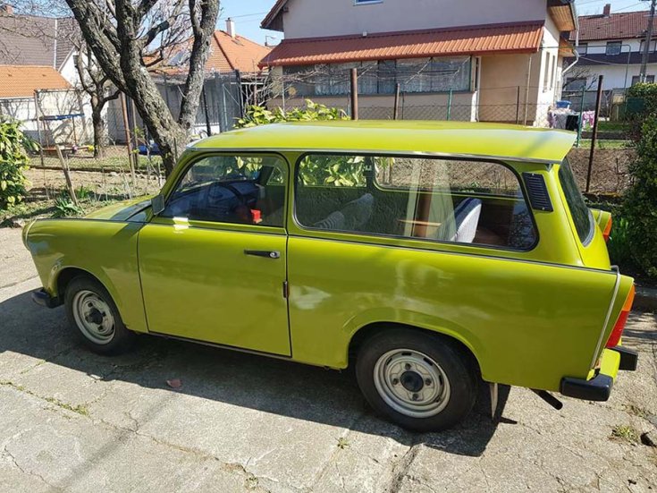 1988-as Trabant 601 Kombi oldalról