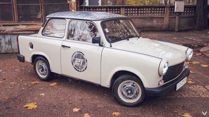 Trabant restomod oldalról