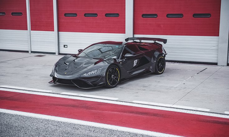 2019-es Tushek TS 900 H Apex hibrid hipersportautó elölről