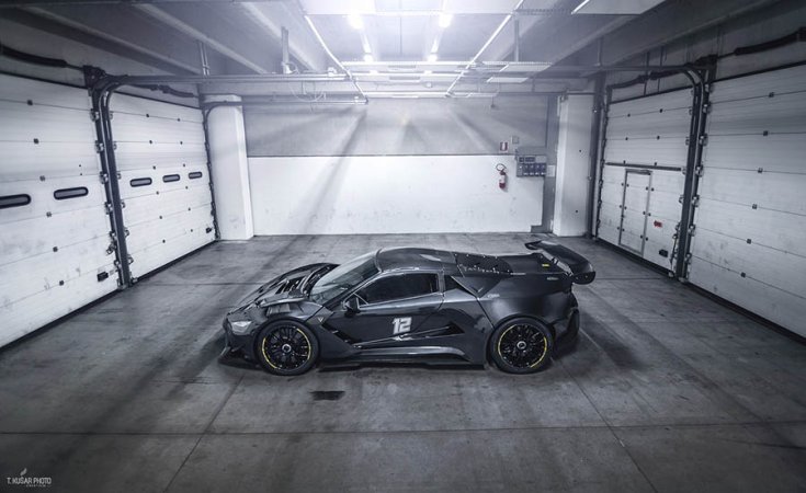 2019-es Tushek TS 900 H Apex hibrid hipersportautó fentről
