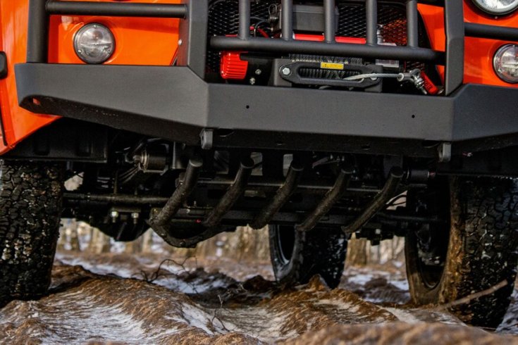 UAZ SGR Combi Expedition gallytörő rács és páncél