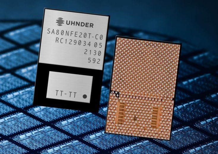 Uhnder 4D radar chip
