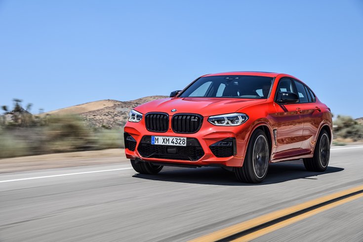 BMW X4 M szemből