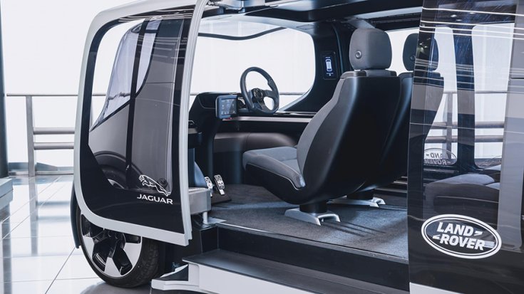 A JLR Project Vector belső tere