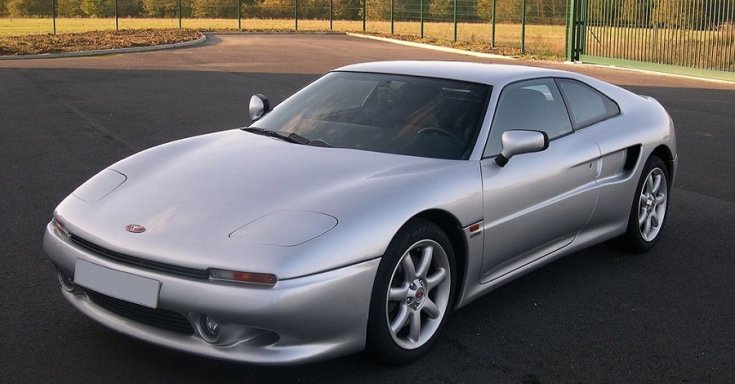 Venturi Atlantique, 1991, szürke, oldalnézet, balról