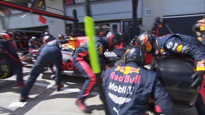 Verstappen kerékcsere