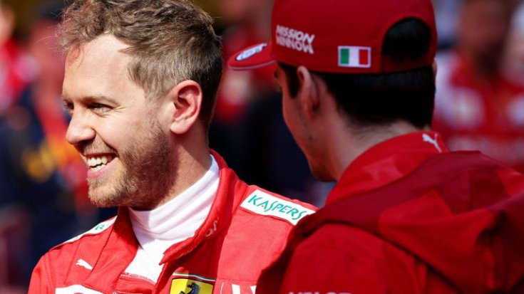 Vettel és Leclerc