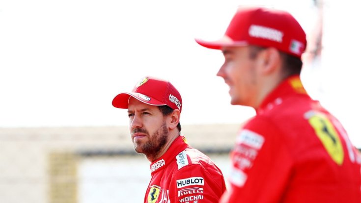 Vettel és Leclerc