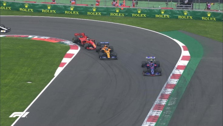 Vettel, Sainz és Gasly csatája