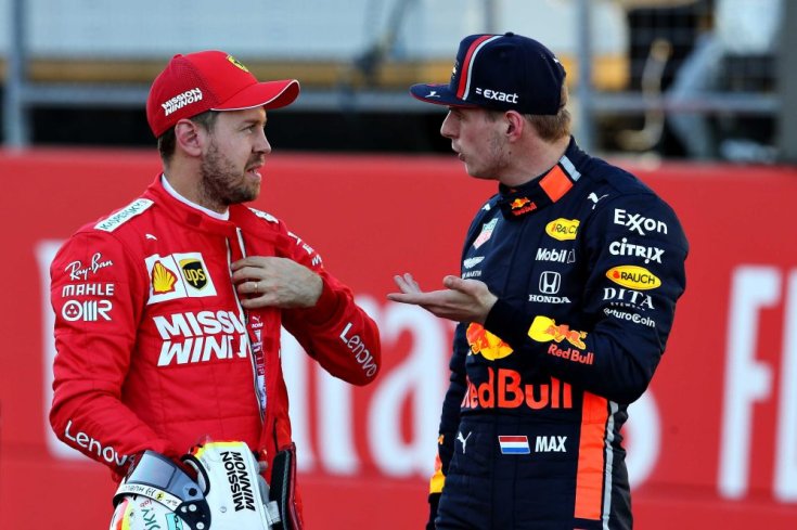 Vettel és Verstappen