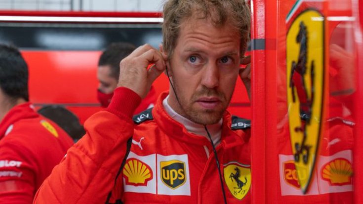 Vettel sisak nélkül