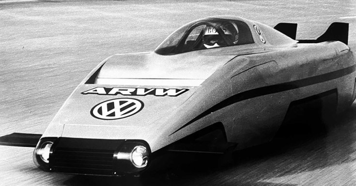 Az Aerodynamic Research Volkswagen elölről