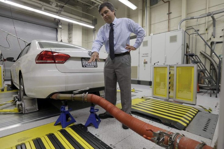 Volkswagen dízel autó emissziós tesztje