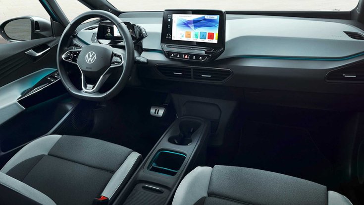 A Volkswagen ID.3 belseje