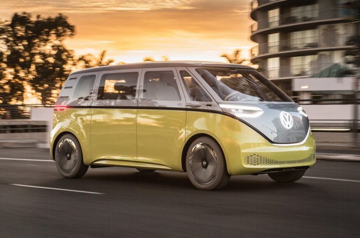 A VW I.D. Buzz elektromos mikrobusz