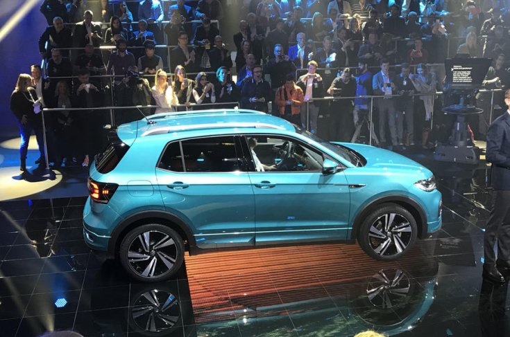 2018-as Volkswagen T-Cross oldalról