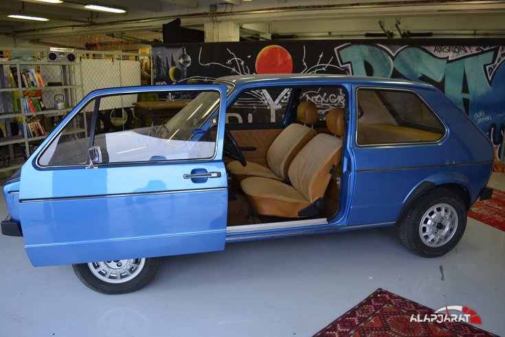 A Volkswagen Golf I első koncepciómodellje.