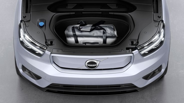 Volvo XC40 Recharge csomagtere