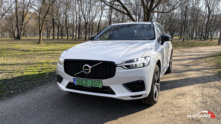 volvo xc60 t6 recharge teszt alapjárat