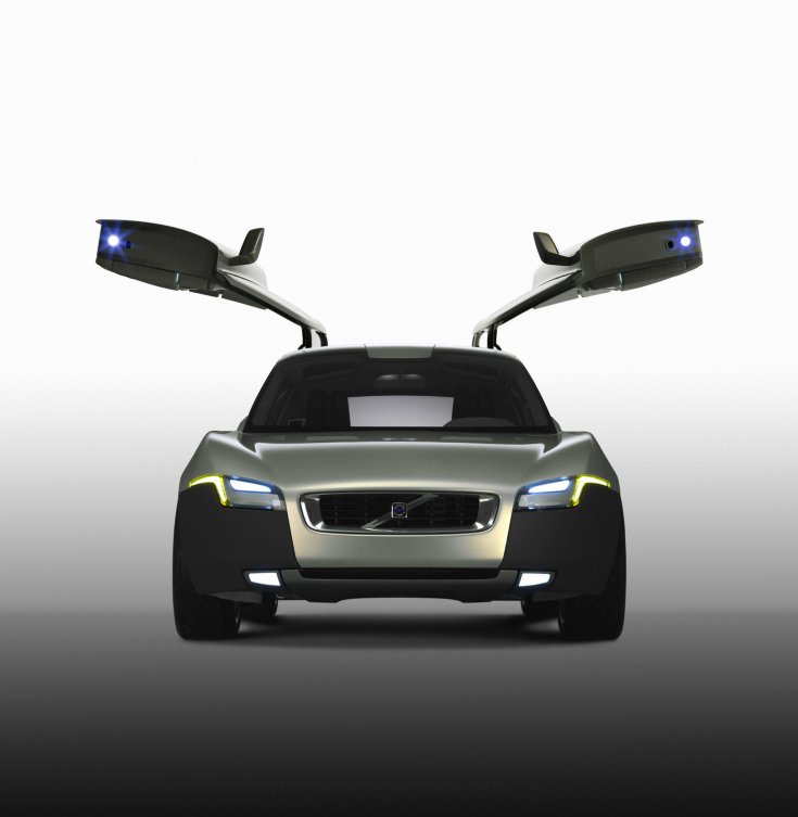 Volvo YCC tervrajz szemből