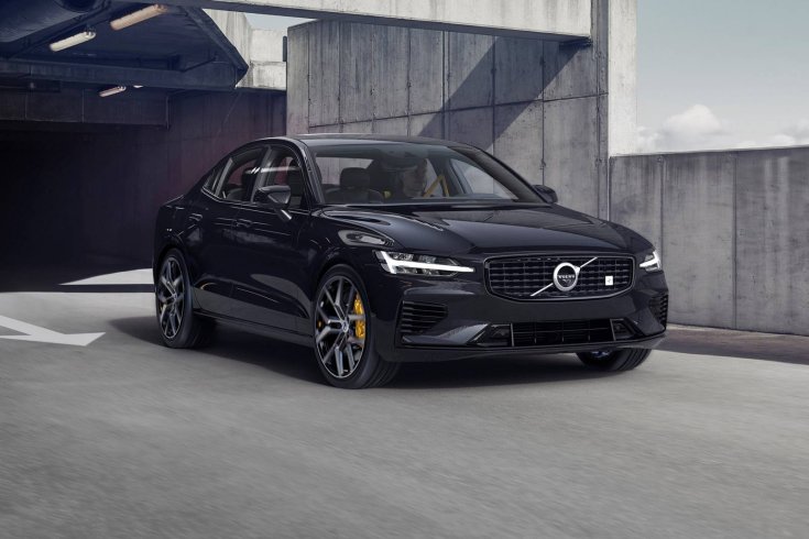 Volvo S60 T8 Polestar szemből, oldalról