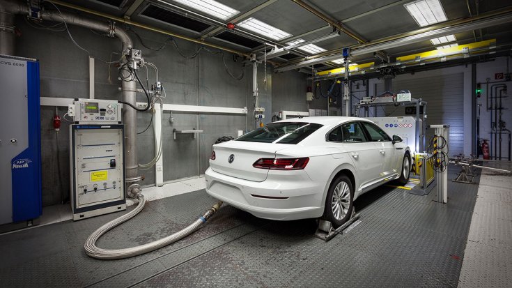 Volkswagen Arteon WLTP fogyasztásmérés