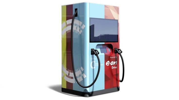 E.ON – Volkswagen akkumulátoros gyorstöltő (E.ON Drive Booster)