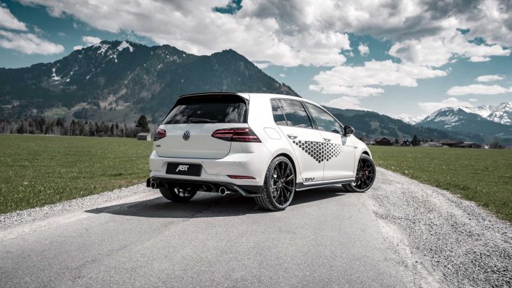Volkswagen Golf 7 GTI ABT hátulról