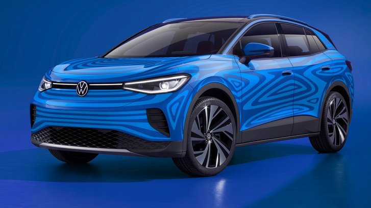 2020-as Volkswagen ID.4 látványterv elölről