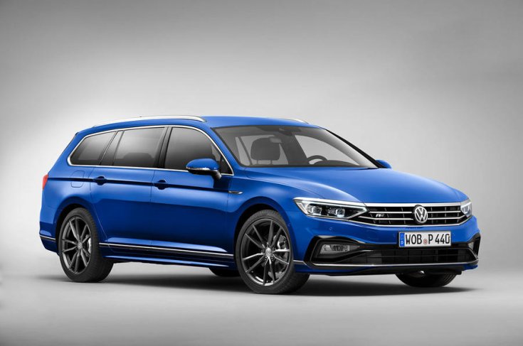 Volkswagen Passat átszabott orra