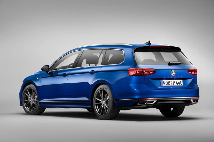VW Passat hátulja