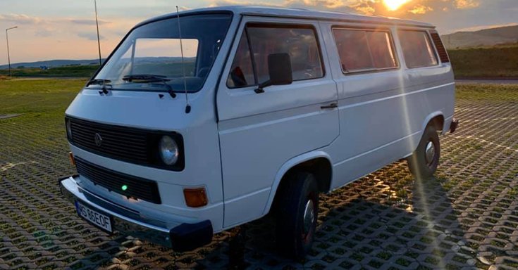 A felújított VW T3 minibusz