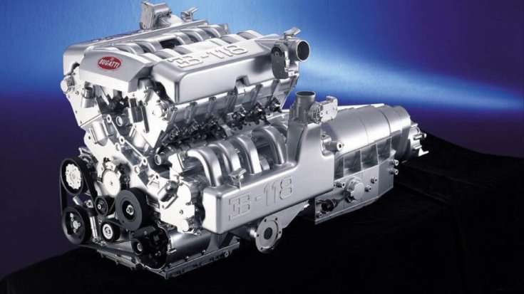 Bugatti W18 motor