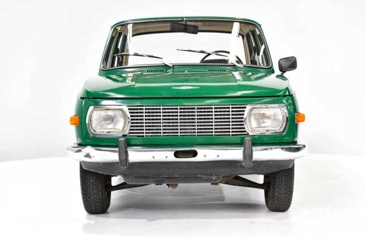 1980 Wartburg 353, zöld, elölnézet, szemből