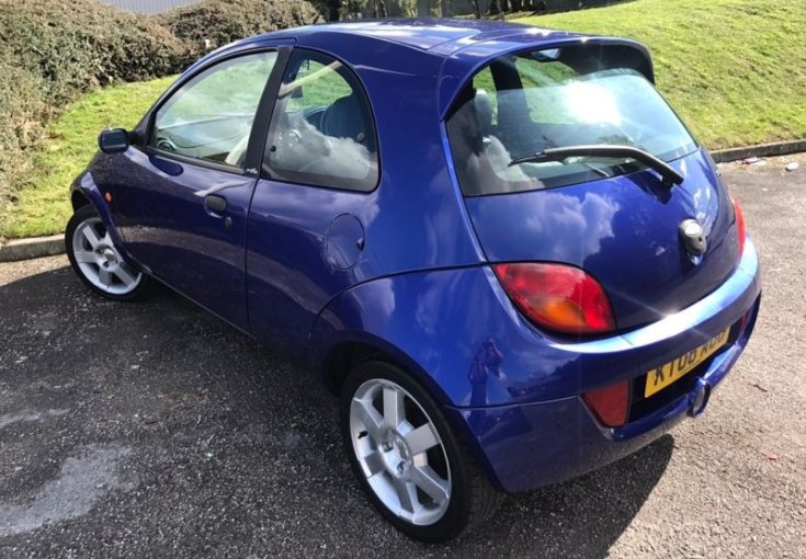 Ford Sportka Wayne Rooney első autója