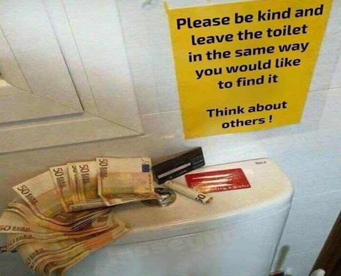 Hagyd úgy a wc-t, ahogy te is találni szeretnéd
