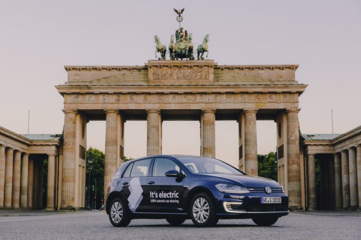 WeShare elektromos Volkswagen Golf