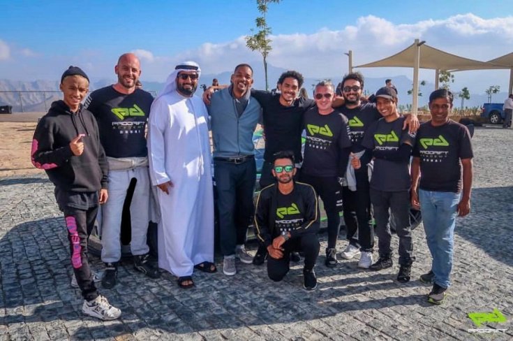 Will Smith és a Prodrift Academy csapattagok