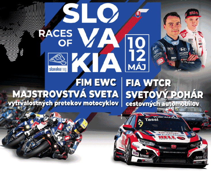 WTCR Slovakiaring plakátja