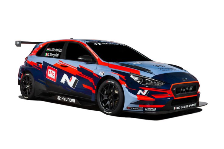 A BRC Hyundai N Squadra Corse fényezése