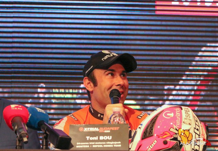 Toni Bou nyilatkozik