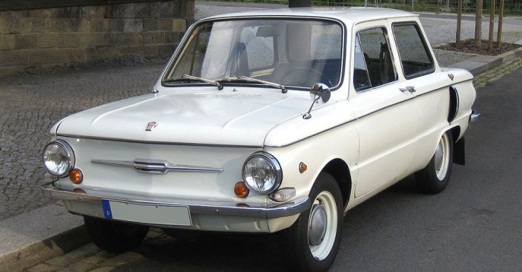 Zaporozsec 968, elől nézet