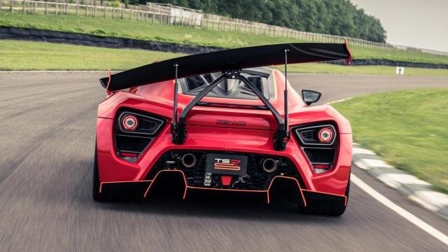 Zenvo TSR-S hátulról