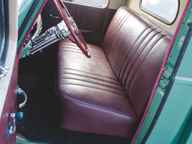 1946 Hudson Series 58, C-28, kabin, üléspad, oldalnézet, balról