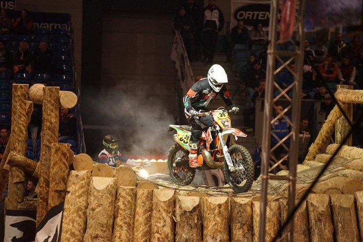 Zsigovits Norbert a németországi superenduro pályán