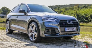 Pályázni is viheted: Audi SQ5 3.0 TFSI Quattro (2018) – Teszt
