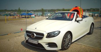 Strandra járós: Mercedes-Benz E400 Cabrio – Teszt + Videó!

