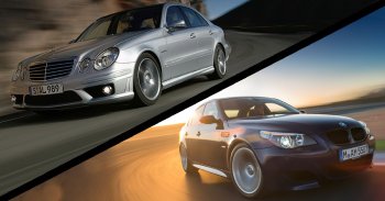 Legendás riválisok – BMW M5 (E60) vs Mercedes E63 AMG